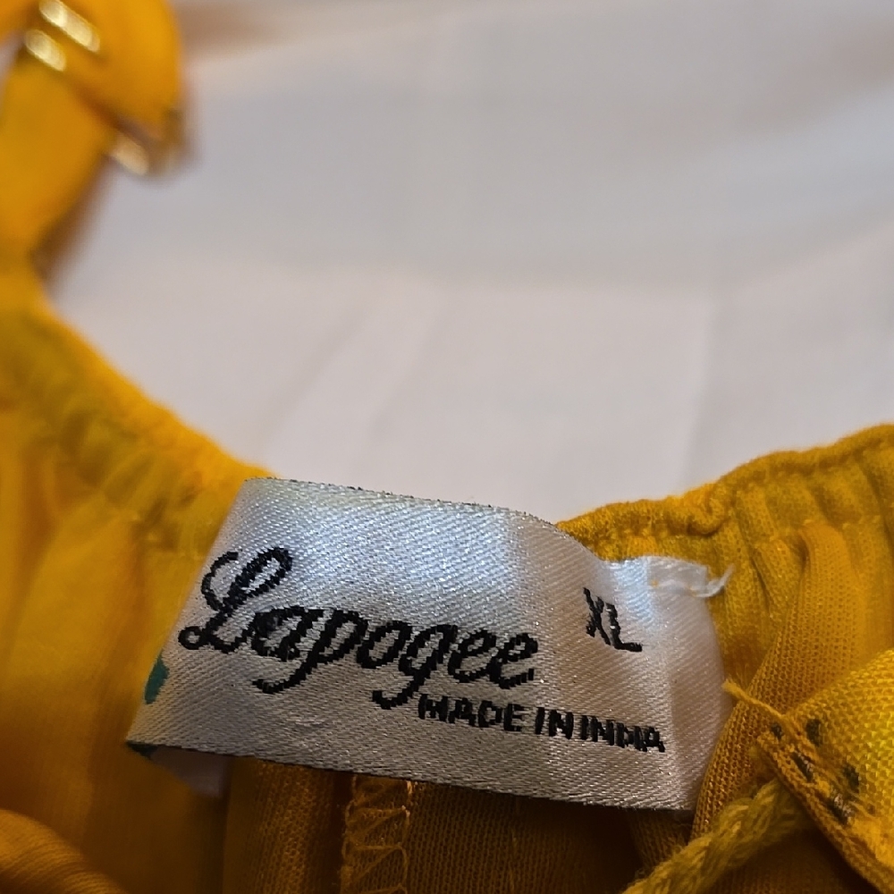 Lapogee Yellow Top, This item is brand new has never been worn.